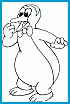 Malvorlage Pinguin