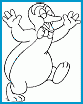 Malvorlage Pinguin 